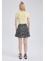 DEFACTO Patterned Mini Skirt