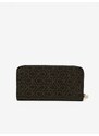 Hnědá dámská vzorovaná peněženka Calvin Klein - Dámské