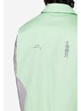 Košile A-COLD-WALL* zelená barva, ACWMO096A.-GREY/GREEN