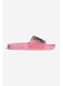 Pantofle adidas Originals Adilette růžová barva, HQ6856-pink