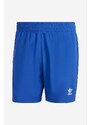 Plavkové šortky adidas Originals pánské, hladké, H44769-blue