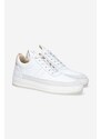 Kožené sneakers boty Filling Pieces Low Top Bianco bílá barva, 10127799988
