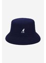 Vlněný klobouk Kangol Wool Lahinch tmavomodrá barva, vlněný, K3191ST.NAVY-NAVY