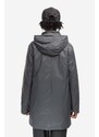 Bunda Rains Padded Nylon Coat 15480 SLATE šedá barva, přechodná