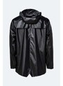 Nepromokavá bunda Rains Jacket černá barva, přechodná, 1201.SHINYBLACK-SHINY.BLAC