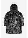 Nepromokavá bunda Rains Long Ultralight Anorak 18810 BLACK černá barva