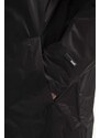 Bunda Rains Padded Nylon Coat 15480 BLACK černá barva, přechodná, oversize