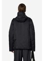 Bunda Rains Padded Nylon Jacket 15470 BLACK černá barva, přechodná, oversize