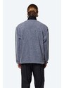 Bunda Rains Fleece Jacket šedá barva, přechodná, oversize, 1852.HEATHERGREY-HEATHER.GR
