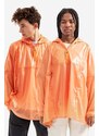 Nepromokavá bunda Rains Ultralight Anorak oranžová barva, přechodná, oversize, 18760.ORANGE-ORANGE