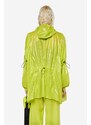 Nepromokavá bunda Rains Ultralight Anorak 18880 REFLECTIVE DIGITAL LIME zelená barva, přechodná, oversize