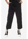 Džíny Rick Owens dámské, high waist, DS02B4323.TW.BLACK-Black