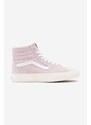 Kožené kecky Vans UA SK8-Hi dámské, růžová barva, VN0A32QG9G4-pink