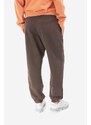 Guess U.S.A. Bavlněné tepláky Guess Gusa Washed Terry Sweatpant hnědá barva, M2BQ10KBB40 G1CG