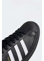 Kožené sneakers boty adidas Originals Superstar 2.0 černá barva, EG4959-black