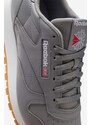 Kožené sneakers boty Reebok Classic Classic Leather šedá barva, GY3599-grey