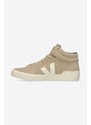 Semišové sneakers boty Veja Minotaur Suede TR032950 béžová barva