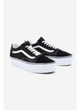 Sneakers boty Vans Old Skool Stackform černá barva, VN0A7Q5M6BT-black