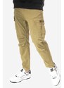 Kalhoty Alpha Industries Squad Pants pánské, zelená barva, ve střihu cargo, 188202.11-green