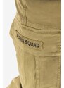 Kalhoty Alpha Industries Squad Pants pánské, zelená barva, ve střihu cargo, 188202.11-green