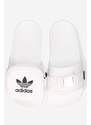 Pantofle adidas Originals Pouchylette bílá barva, GZ4329-white