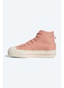 Kecky adidas Originals Nizza Rf Platform růžová barva, H02706-pink