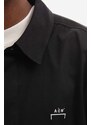 Košile A-COLD-WALL* Bracket Logo T-Shirt Core Shirt ACWMSH069 BLACK černá barva