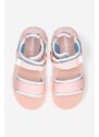 Sandály Timberland Euro Swift Sandal dámské, růžová barva, na platformě, A2KTG-PINK
