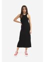 Šaty Tom Wood Rib Dress 22173.999 černá barva, midi