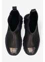 Kožené kotníkové boty MISBHV The 2000 Chelsea Boot pánské, černá barva, 3021BM102