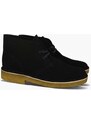 Semišové kotníkové boty Clarks Originals Desert Boot červená barva, 26155855