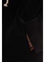 Bunda Rick Owens Front Peter pánská, černá barva, přechodná, DU02B4790.VS.BLACK-Black