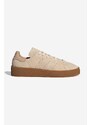 Semišové sneakers boty adidas Originals Stan Smith Crepe HQ6837 béžová barva