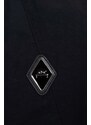 Bunda A-COLD-WALL* Irregular Dye Overshirt pánská, černá barva, přechodná, ACWMSH085-BLACK
