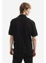 Neil Barrett Bavlněné polo tričko Neil Barett Music Bolt Polo černá barva, BJT077B.S503.0101-black