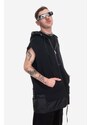 Bavlněný top 1017 ALYX 9SM Sleeveless AAMSH0203FA01 BLK0003 černá barva