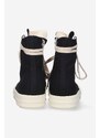 Kecky Rick Owens Woven pánské, černá barva, DU01C6800.MUEP8-black