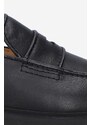 Kožené mokasíny A.P.C. Mocassins Gael pánské, černá barva, PXBAA-H53274 BLACK