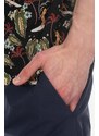 Bavlněné šortky A.P.C. Short Terry tmavomodrá barva, COGBM-H10129 MARINE