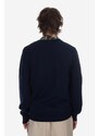 Bavlněný kardigan A.P.C. New Cardigan Joseph tmavomodrá barva, COGDK-H22229 DARK NAVY