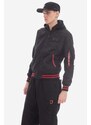 Bunda Alpha Industries MA-1 TT Hood Defense 126108 03 pánská, černá barva, přechodná