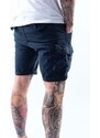 Bavlněné šortky Alpha Industries tmavomodrá barva, 176203.07-navy