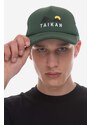 Kšiltovka Taikan Trucker Cap zelená barva, s potiskem, TA0004.FGN-FGN