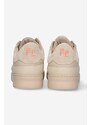 Kožené sneakers boty Filling Pieces Low Eva Suede hnědá barva, 51322791919