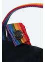 Batoh Fjallraven Kanken Rainbow černá barva, velký, s aplikací, F23620.550.907-550