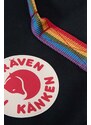 Batoh Fjallraven Kanken Rainbow černá barva, velký, s aplikací, F23620.550.907-550