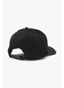 Bavlněná baseballová čepice Alpha Industries Nasa Cap černá barva, s aplikací, 186903.03-black