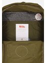 Batoh Fjallraven Kanken zelená barva, velký, s aplikací, F23510.631-631