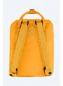 Batoh Fjallraven Kanken Mini žlutá barva, malý, s aplikací, F23561.141-141