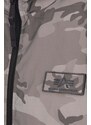 Bunda Alpha Industries MA-1 LW Hooded Refl. Camo 126138RC 125 šedá barva, přechodná